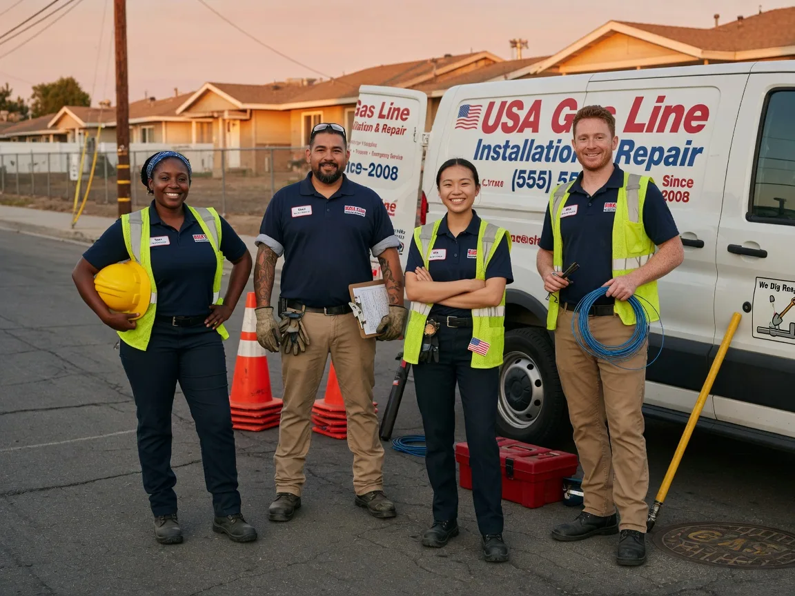 Gas Line Installation company in Blairsville, GA